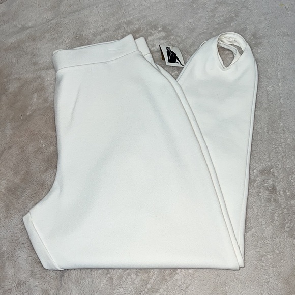 Lerner NY Metropolitan Vintage Cream Stirrup Stretch Pants Leggings -Sz XL, NWT - Picture 3 of 7